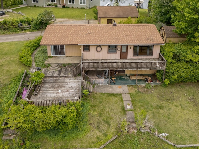 12391 Sunset Dr, Plainwell, MI 49080 - aerial view of property and surrounding area