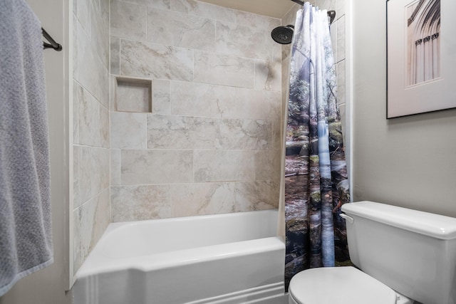 1119 Wesaw Rd, Niles, MI 49120 - full bathroom featuring toilet and shower / bath combo