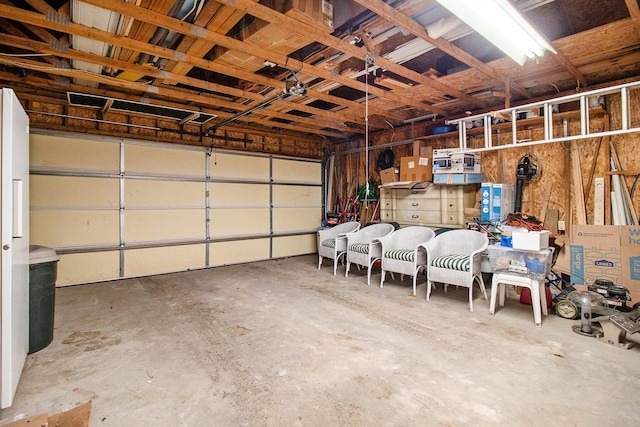 6818 W Vesper Dr, Ludington, MI 49431 - view of garage