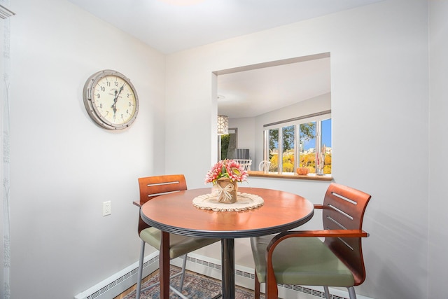 226 Sunset Ave NW, Grand Rapids, MI 49504 - dining space with baseboards and a baseboard radiator