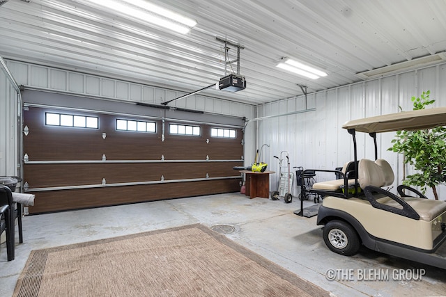 1705 Fritz St, Marne, MI 49435 - garage with a garage door opener