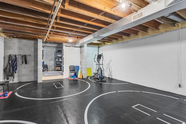 5340 Squires Manor Rd, Jackson, MI 49201 - view of sport court featuring basketball court