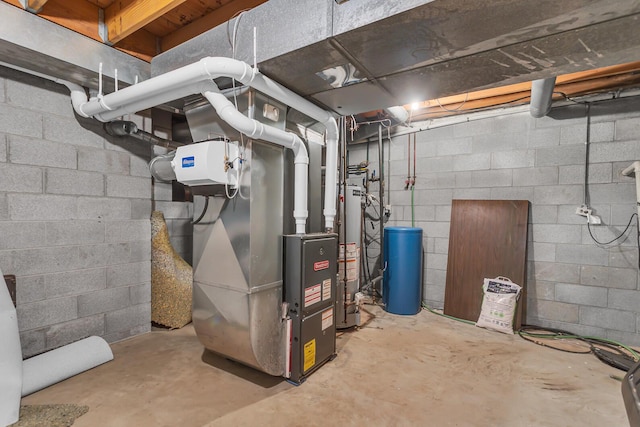 5340 Squires Manor Rd, Jackson, MI 49201 - utilities featuring water heater and heating unit