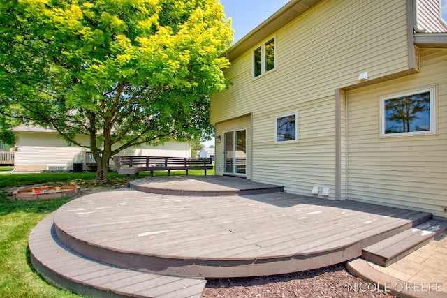 7745 Worthing Ct SW, Byron Center, MI 49315 - view of wooden deck
