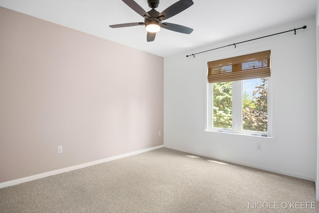 7745 Worthing Ct SW, Byron Center, MI 49315 - unfurnished room with light carpet and ceiling fan
