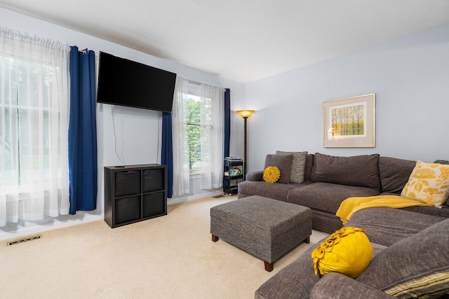 927 Queens Way, Canton, MI 48188 - living area with light colored carpet