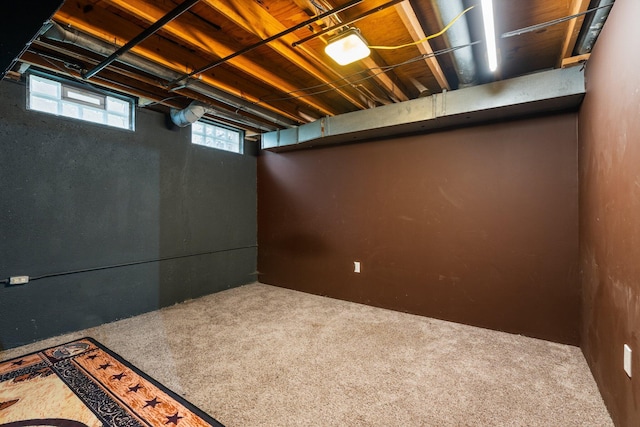 927 Queens Way, Canton, MI 48188 - basement with carpet floors