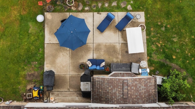 927 Queens Way, Canton, MI 48188 - bird's eye view