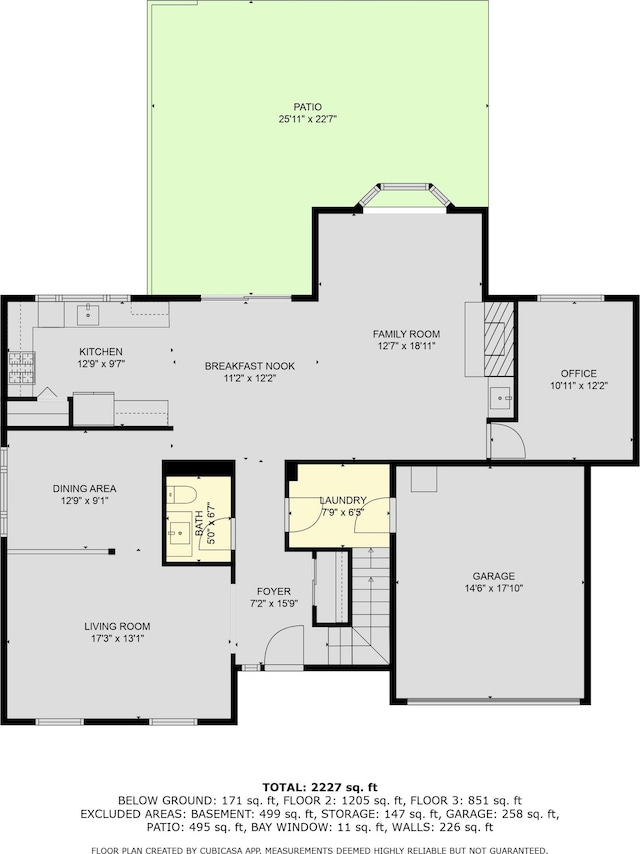 927 Queens Way, Canton, MI 48188 - property floor plan