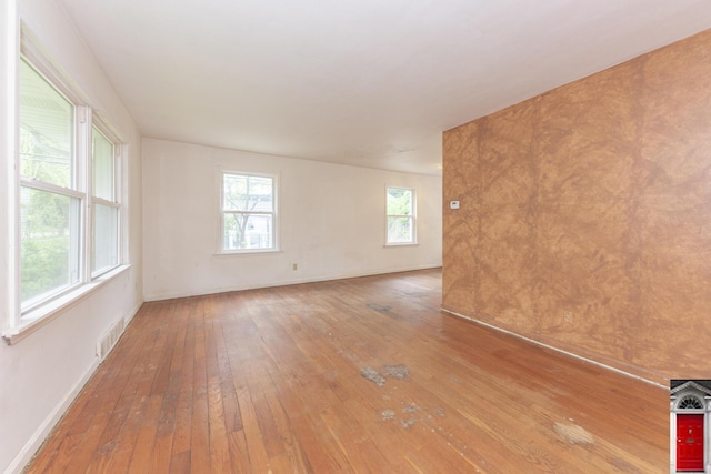1506 Chandler Rd, Ann Arbor, MI 48105 - spare room with hardwood / wood-style floors and baseboards