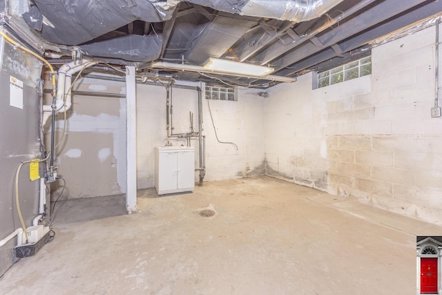 1506 Chandler Rd, Ann Arbor, MI 48105 - basement with heating unit