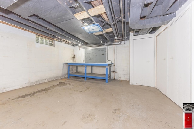 1506 Chandler Rd, Ann Arbor, MI 48105 - view of unfinished basement