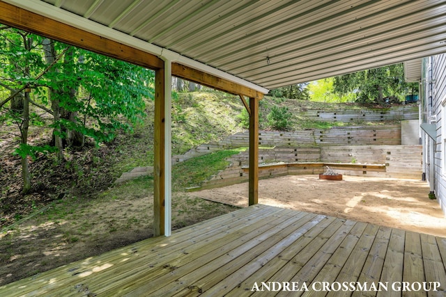 17946 Robbins Rd, Grand Haven, MI 49417 - view of wooden terrace