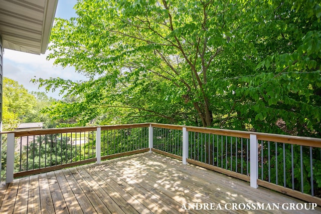 17946 Robbins Rd, Grand Haven, MI 49417 - view of wooden deck