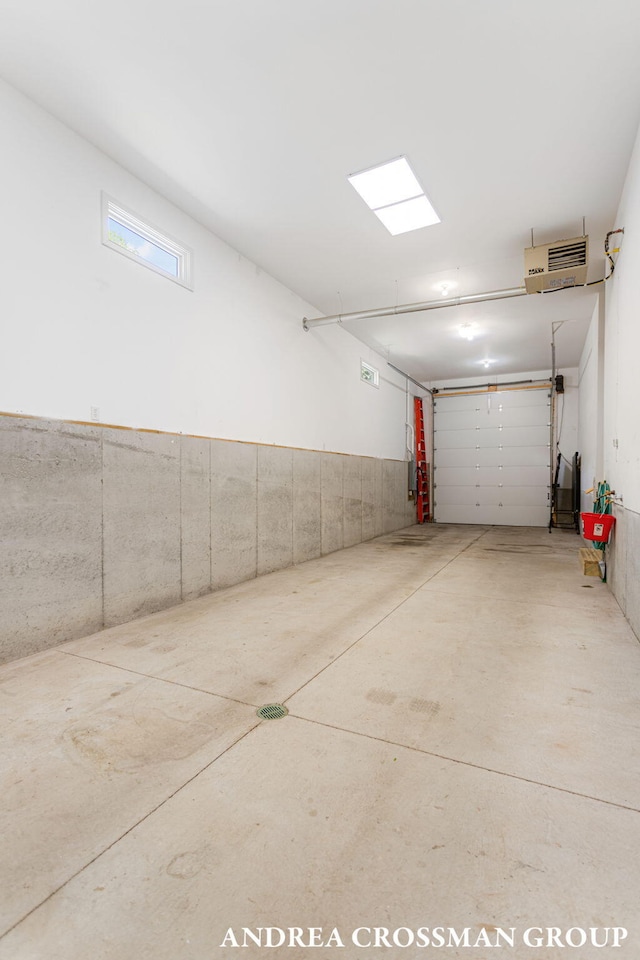 17946 Robbins Rd, Grand Haven, MI 49417 - garage featuring a heating unit