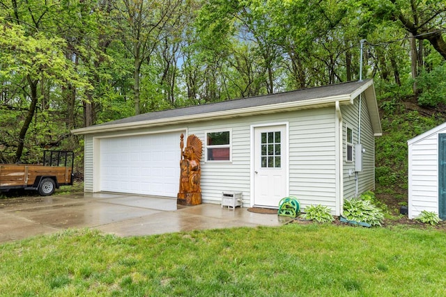 13341 Clausen Rd, Trufant, MI 49347 - view of detached garage