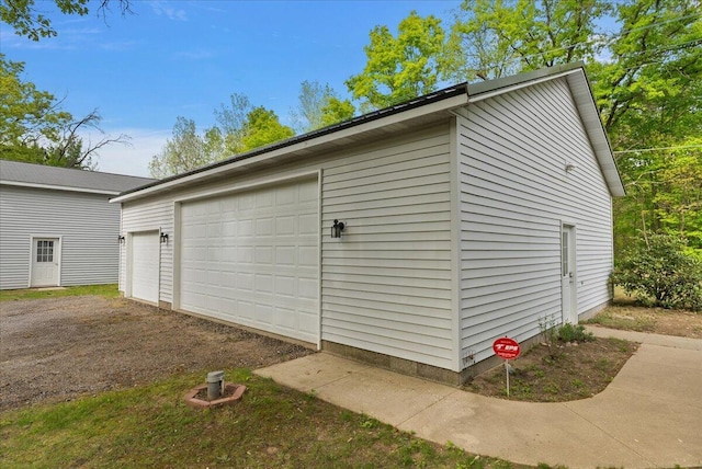 1710 215th Ave, Morley, MI 49336 - view of detached garage
