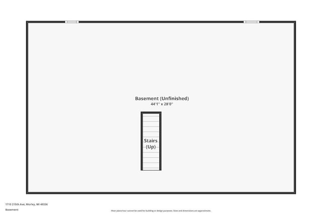 1710 215th Ave, Morley, MI 49336 - room layout