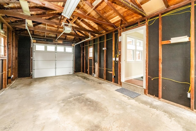 481 Gilson St, Coloma, MI 49038 - garage featuring a garage door opener