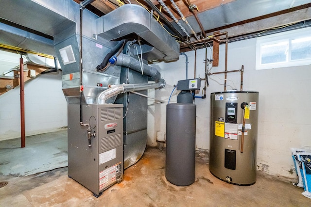 481 Gilson St, Coloma, MI 49038 - utility room with water heater