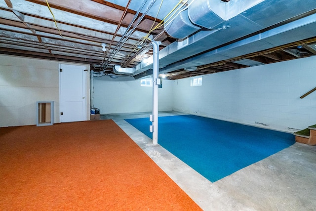 481 Gilson St, Coloma, MI 49038 - view of basement