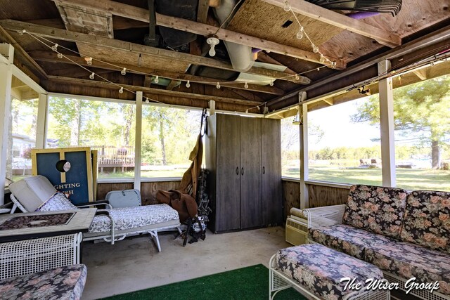 1261 W Channel St, Bitely, MI 49309 - view of sunroom / solarium