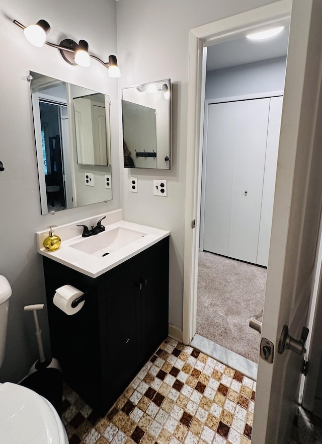 44750 Erin Dr, Plymouth, MI 48170 - bathroom featuring toilet and vanity