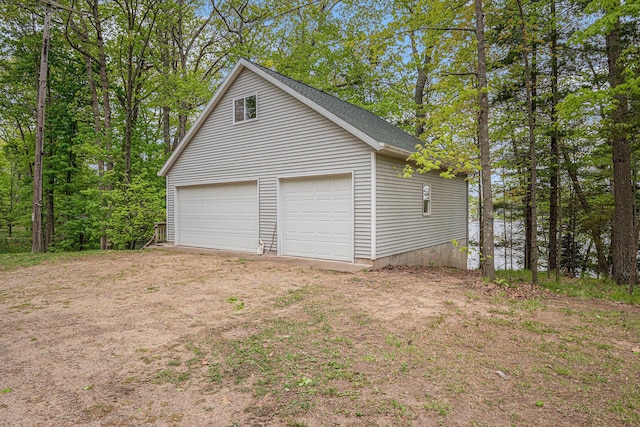 13085 S Englewright Dr, Sand Lake, MI 49343 - view of detached garage