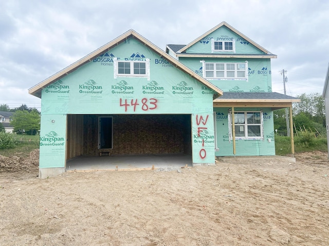 4483 Coneflower Ct SE, Grand Rapids, MI 49512 - property under construction with a garage