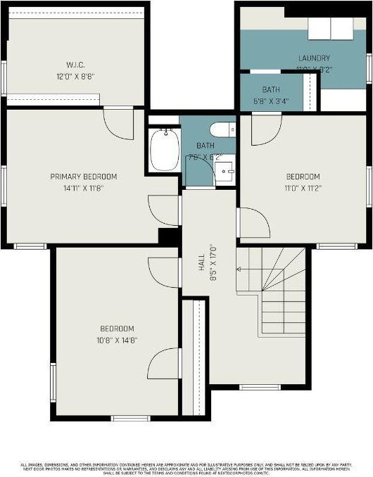 110 N O Keefe St, Cassopolis, MI 49031 - room layout