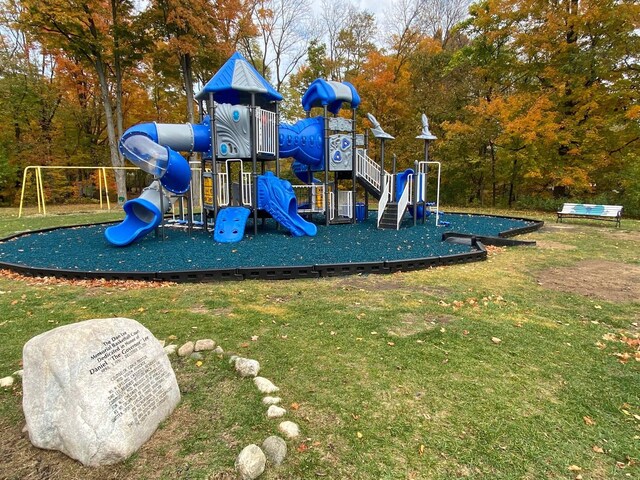 110 N O Keefe St, Cassopolis, MI 49031 - community playground featuring a yard