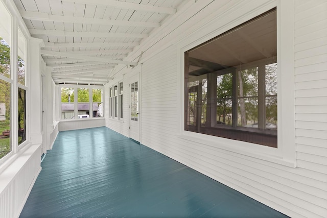 8001 S Jackson Rd, Jackson, MI 49201 - view of unfurnished sunroom