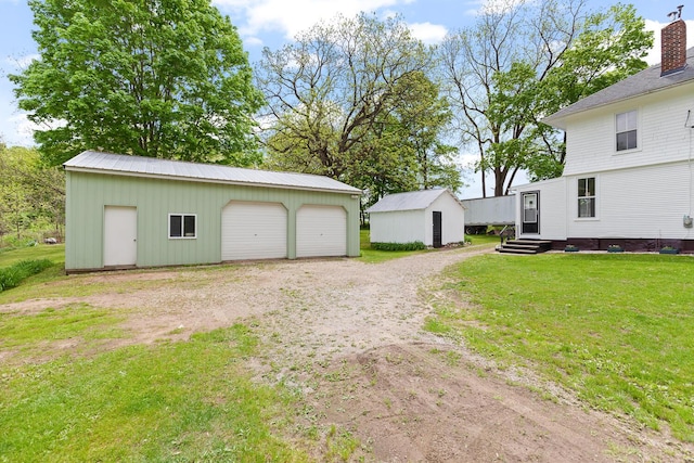 8001 S Jackson Rd, Jackson, MI 49201 - view of detached garage