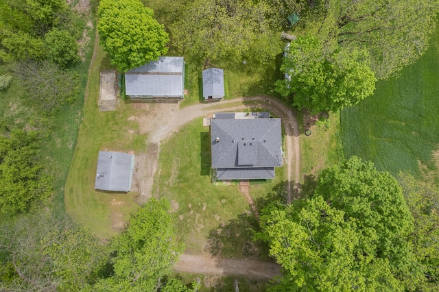 8001 S Jackson Rd, Jackson, MI 49201 - view from above of property