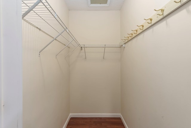 4121 Quebec St, Auburn Hills, MI 48326 - walk in closet with wood finished floors