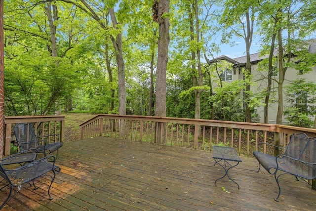 4948 Hardwoods Dr, West Bloomfield, MI 48323 - view of wooden terrace