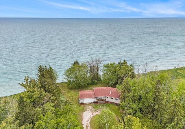 4771 S Lakeshore Dr, Ludington, MI 49431 - view of subject property with a nearby body of water