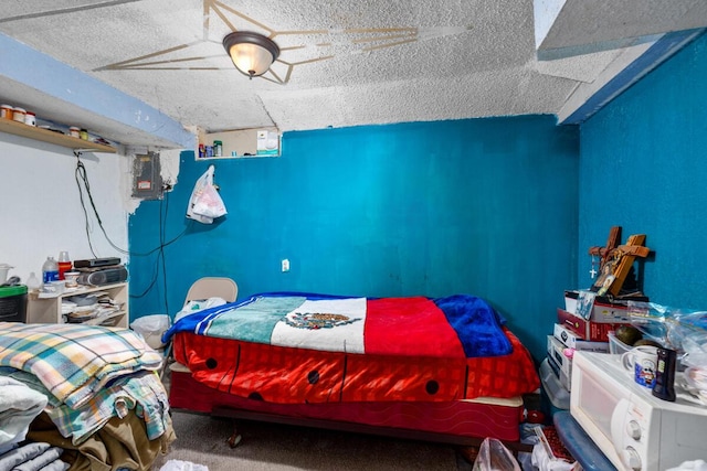 2113 Palace Ave SW, Grand Rapids, MI 49507 - carpeted bedroom featuring a textured ceiling
