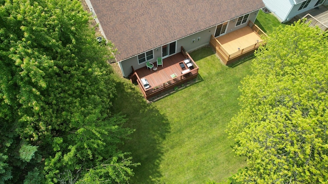 2501 Holiday House Rd, Saint Joseph, MI 49085 - view from above of property