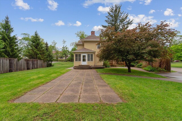 904 Schuring Rd, Portage, MI 49024 - view of front of property with a chimney
