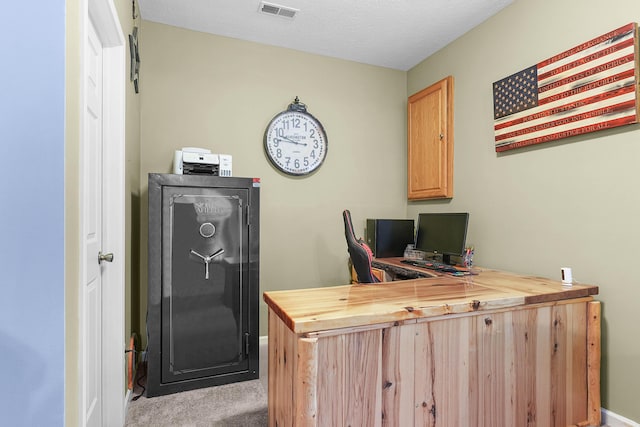 121 W Calgary Dr, Hastings, MI 49058 - office area featuring carpet floors and baseboards