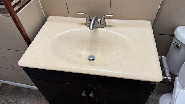 15852 Wabash St, Detroit, MI 48238 - bathroom view of toilet and vanity