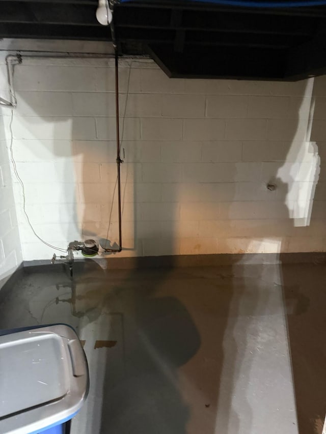 18294 Marlowe St, Detroit, MI 48235 - view of unfinished below grade area