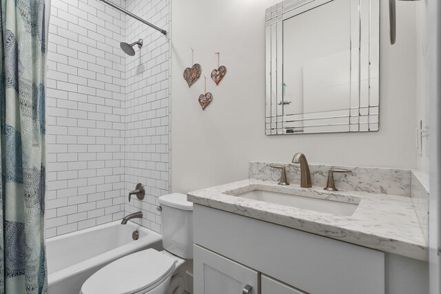 211 W Kingsley St, Ann Arbor, MI 48103 - full bath with vanity, shower / bath combo, and toilet