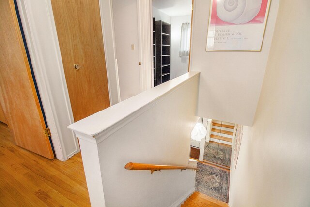 3146 Wolverine Dr, Ann Arbor, MI 48108 - stairway with wood finished floors