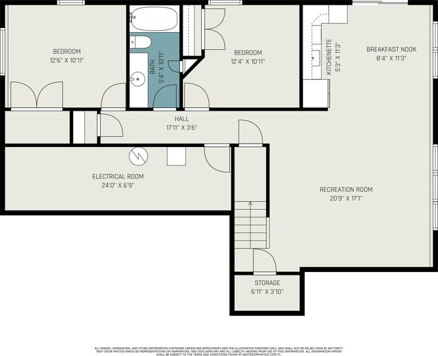 535 N Creek Ct NE, Rockford, MI 49341 - room layout
