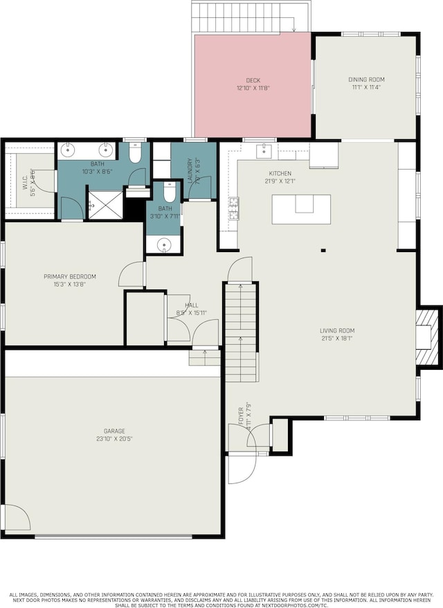 535 N Creek Ct NE, Rockford, MI 49341 - home floor plan