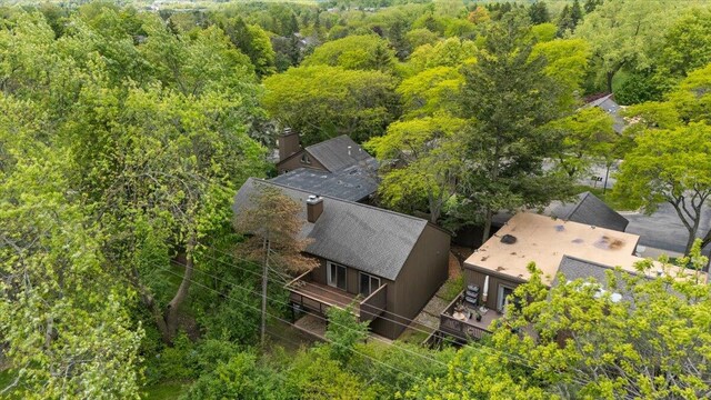 2 Eastbury Ct, Ann Arbor, MI 48105 - aerial view of property and surrounding area featuring a forest