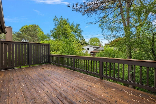 2 Eastbury Ct, Ann Arbor, MI 48105 - view of wooden deck