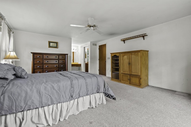 14436 Fairway St, Livonia, MI 48154 - bedroom featuring carpet and a ceiling fan